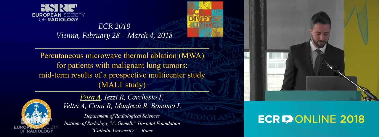 Percutaneous microwave thermal ablation (MWA) for patients with malignant lung tumors: mid-term results of a prospective multicenter study (MALT study)