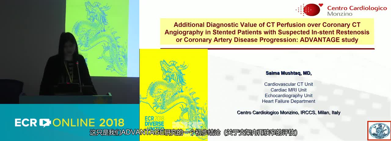 Additional diagnostic value of CT perfusion over coronary CT angiography in stented patients with suspected in stent restenosis or coronary artery disease progression: Advantage study