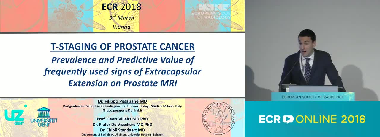 T-staging of prostate cancer: prevalence and predictive value of frequently used signs of extracapsular extension on prostate MRI