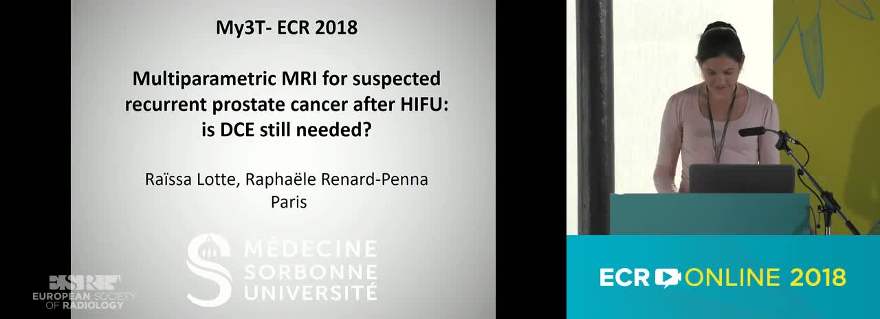 Accuracy of multiparametric MRI of prostate cancer recurrence after high-intensity focused ultrasound (HIFU): is dynamic contrast enhancement still needed?
