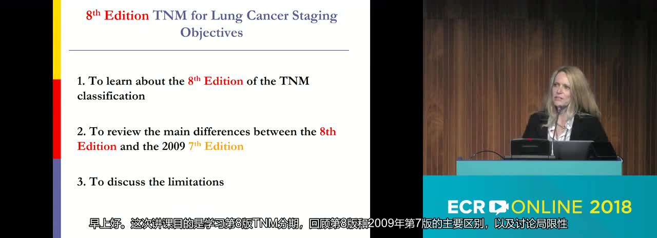 C. Lung cancer staging