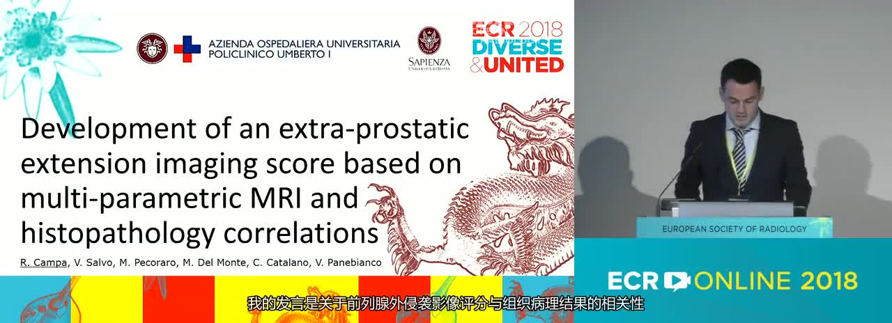 Development of an extraprostatic extension imaging score based on multiparametric MRI and histopathology correlations