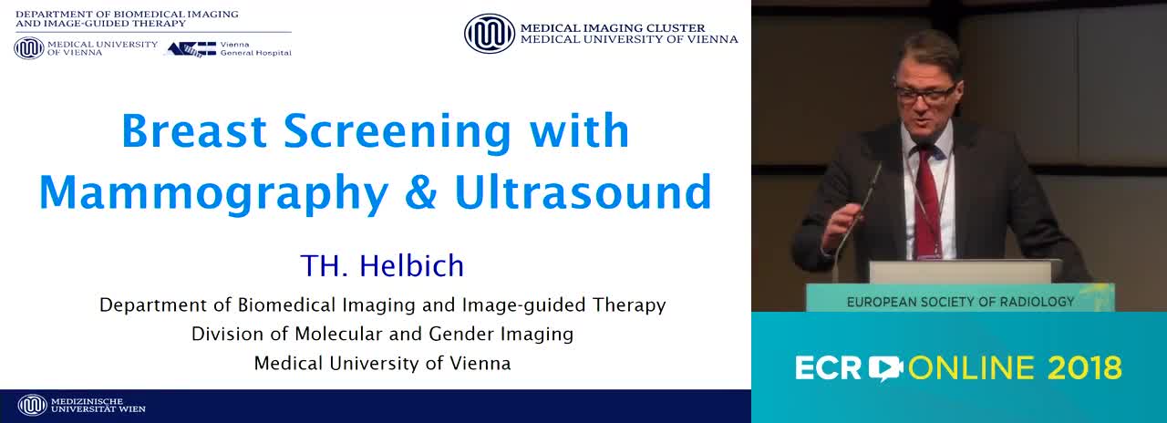 B. Screening with mammography and ultrasound