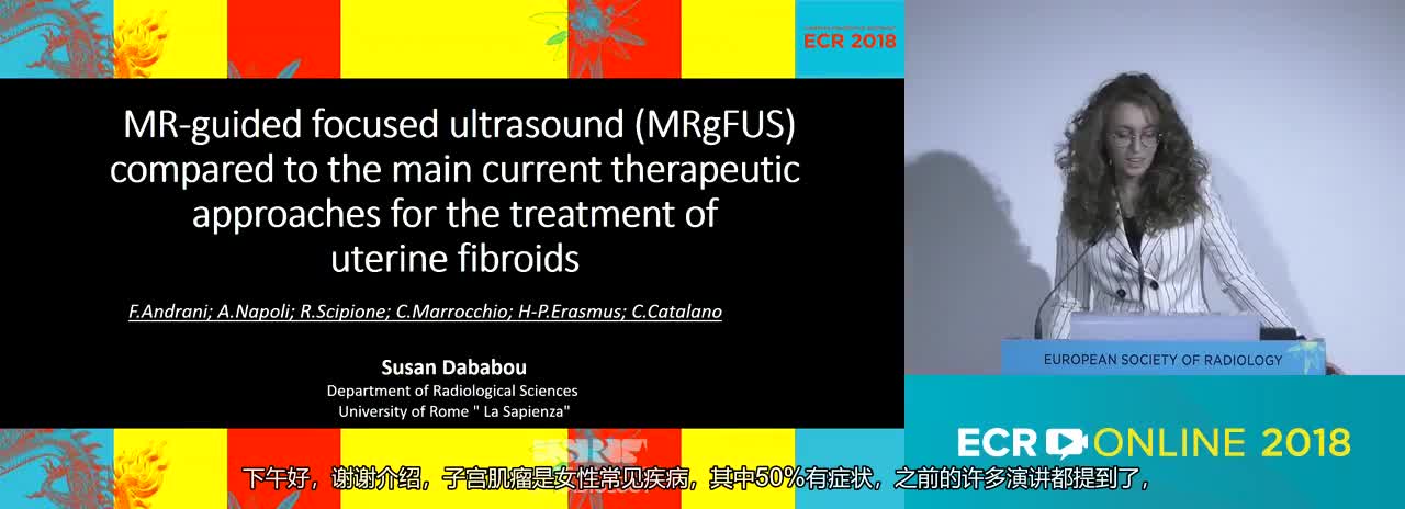 MR-guided focused ultrasound (MRgFUS) compared to the main current therapeutic approaches for the treatment of uterine fibroids